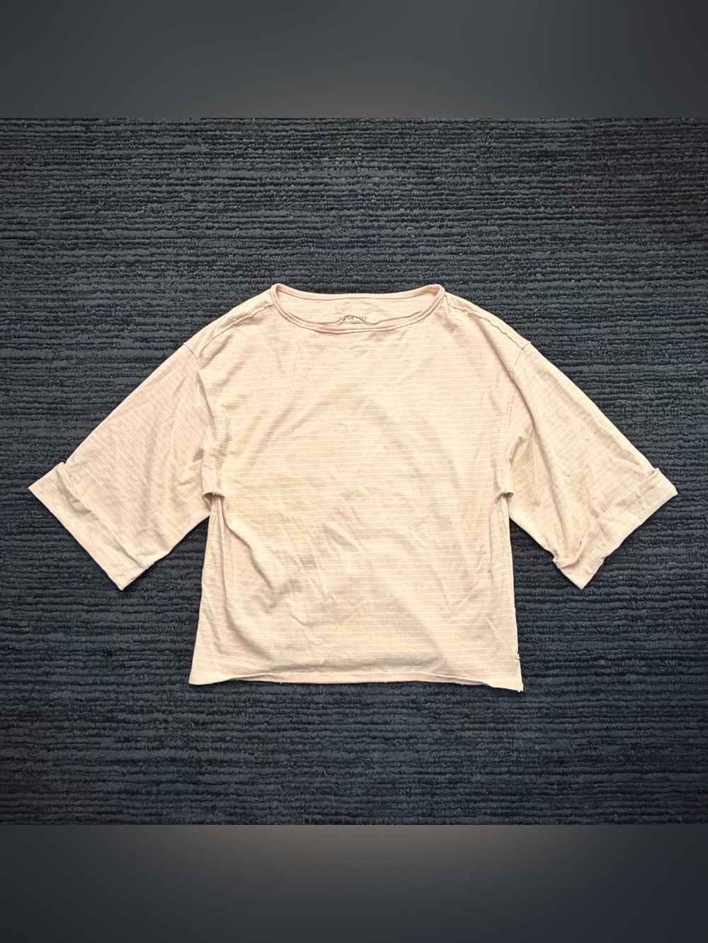 NWT Free people c’est la vie stripe oversized top